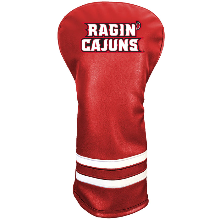 Louisiana Ragin' Cajuns Vintage Color Printed Driver Headcover