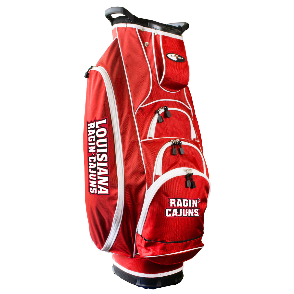 Louisiana - Lafayette Albatross golf cart bag in Red