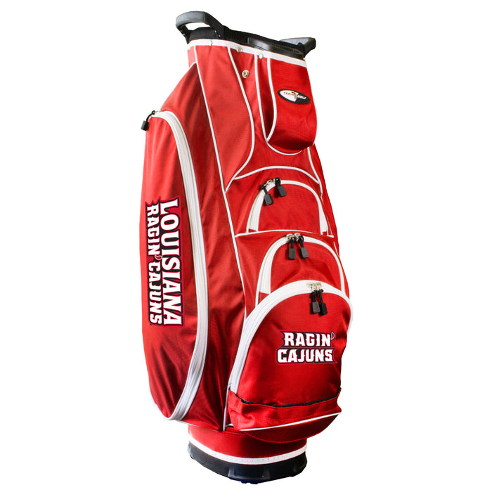 Louisiana - Lafayette Albatross golf cart bag in Red