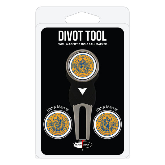 Roger Williams Hawks divot repair tool and three ball markers