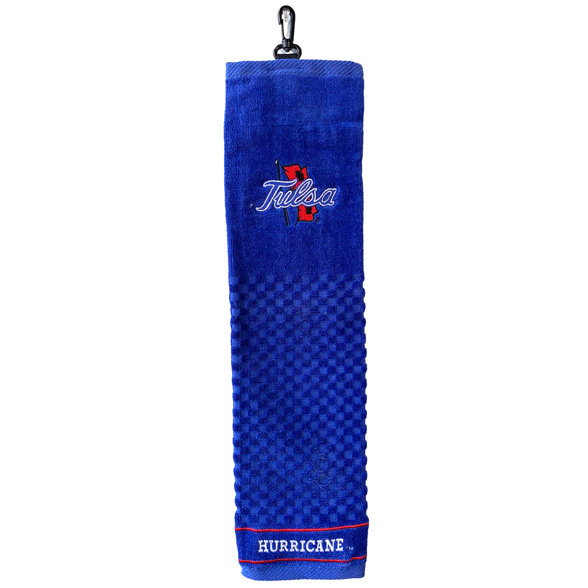 Tulsa Golden Hurricane embroidered golf towel