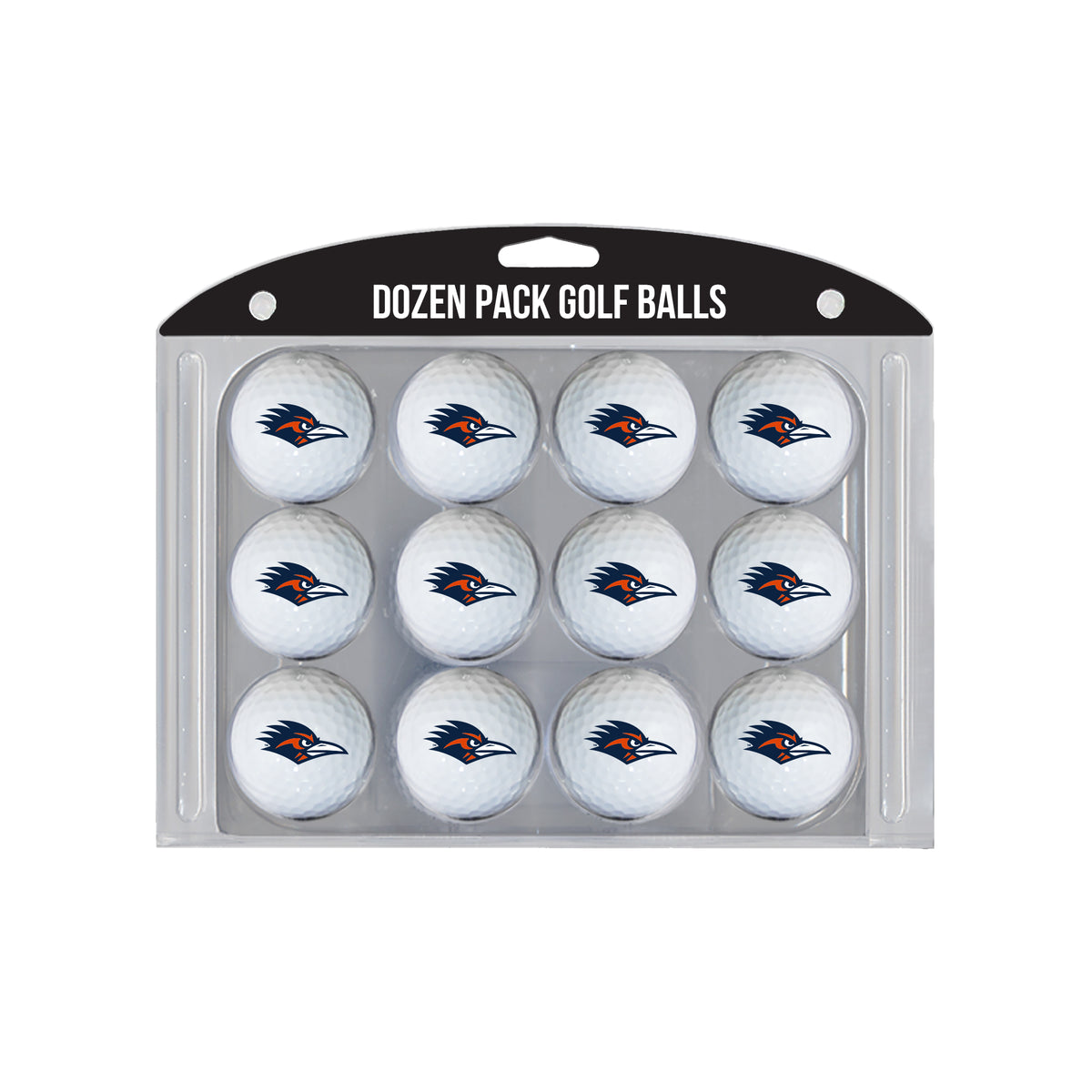 UTSA Roadrunners logo golf balls, 12 pack