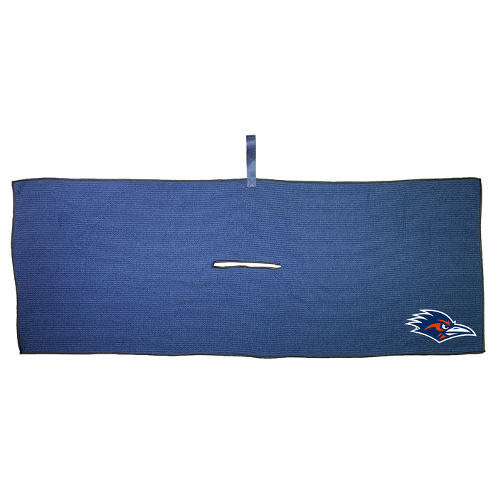 UTSA Roadrunners 16 x 40 microfiber golf towel with team logo