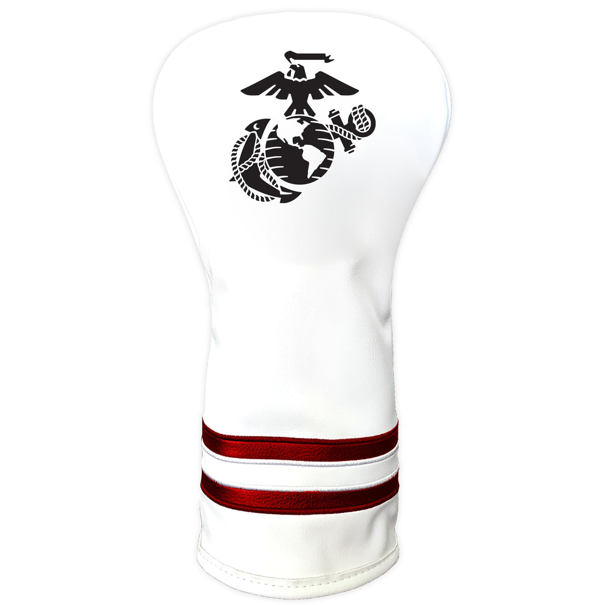 U.S. Marines Vintage White Printed Driver Headcover