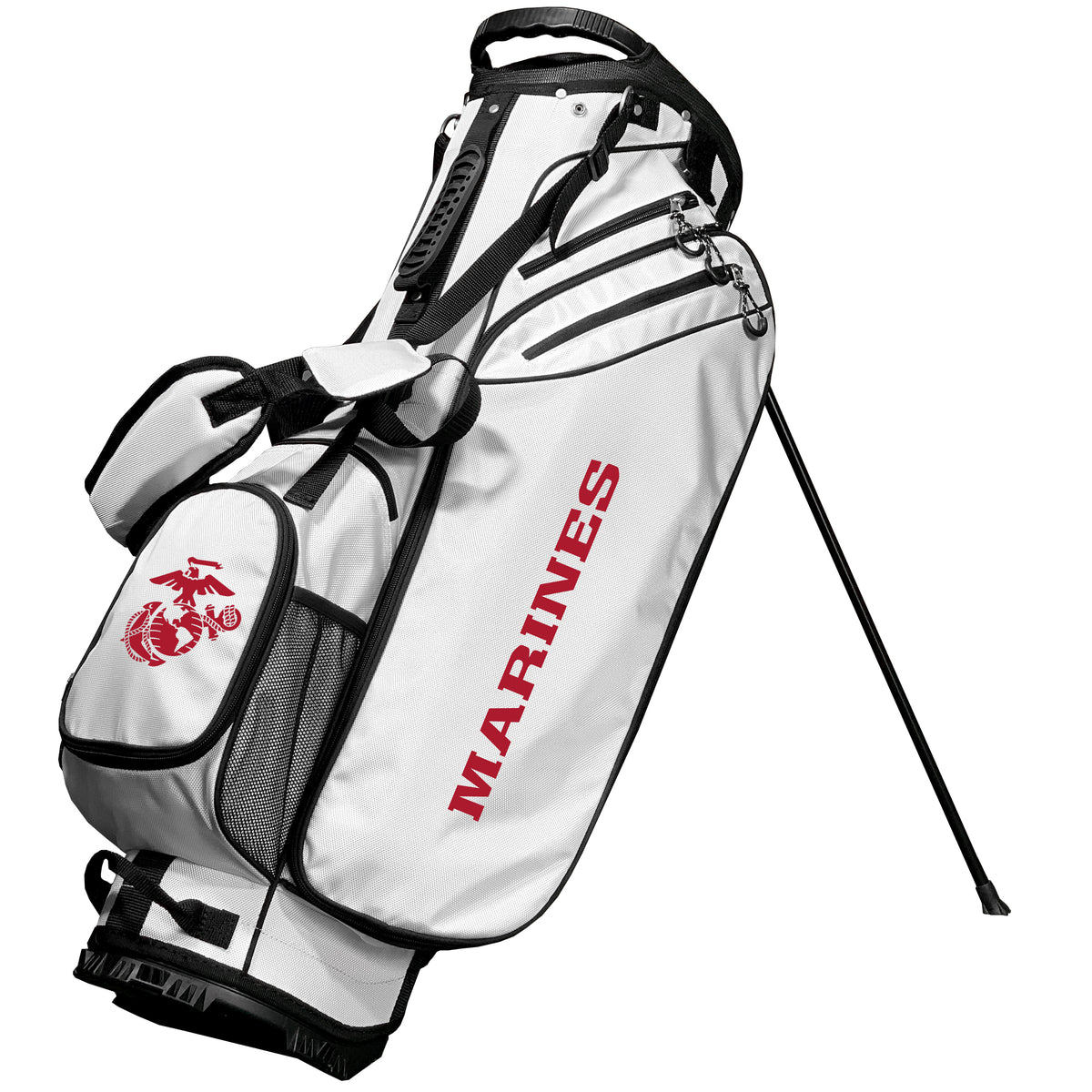 U.S. Marines Birdie stand golf bag, White color