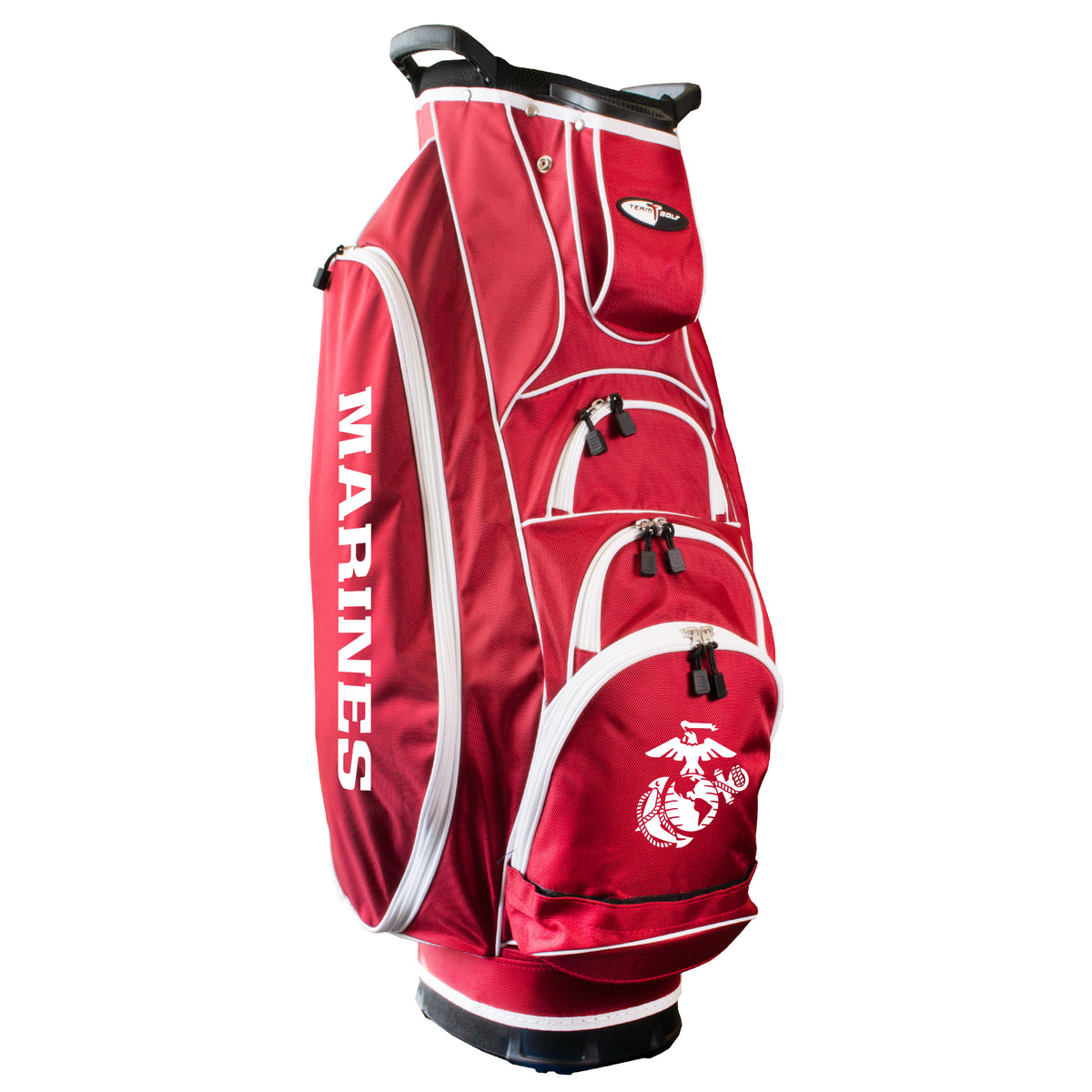 US Marines Albatross golf cart bag in Dark Red