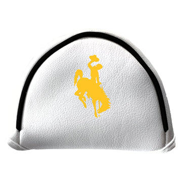 Wyoming Cowboys Vintage White Printed Mallet Putter Headcover