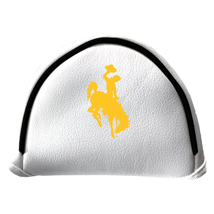 Wyoming Cowboys Vintage White Printed Mallet Putter Headcover