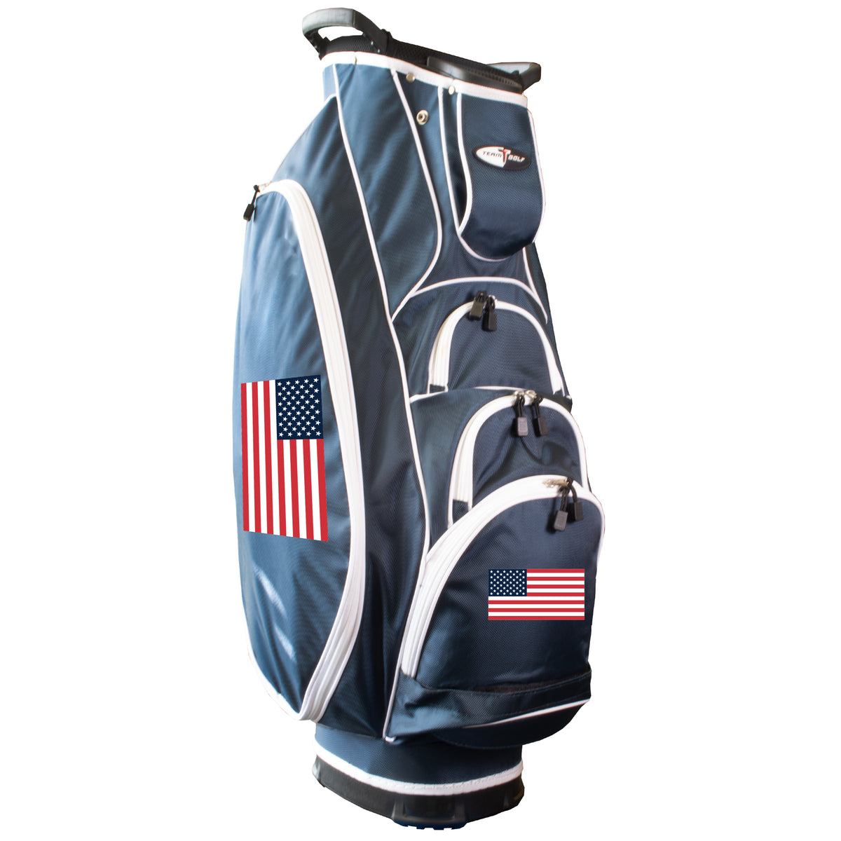 USA Flag Albatross golf cart bag in Navy