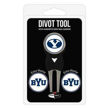 BYU Cougars Pitchgabel + 3 Ballmarker
