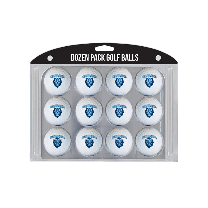 Columbia Lions logo golf balls, 12 pack