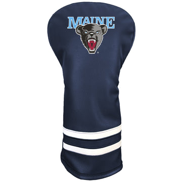 Maine Black Bears Vintage-Driver-Schlägerhaube mit farbigem Aufdruck