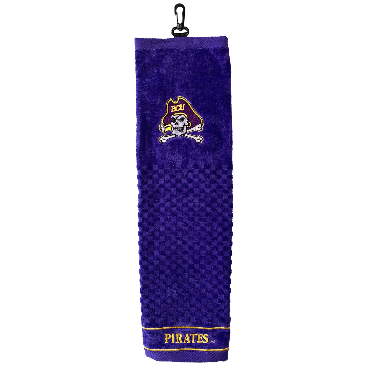 East Carolina Pirates embroidered golf towel