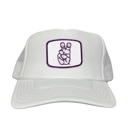 TCU Frog Hand Square Shape / Curved Bill Mesh Snapback / 126 / TCU001