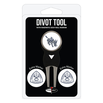 Colorado School of Mines Orediggers Divot Tool + 3 Ball Markers