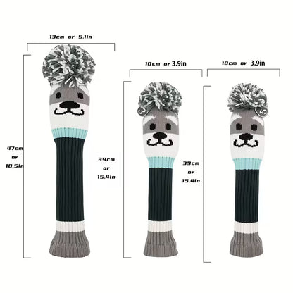 Pomp & Circumstance Knit Headcovers (3-Pack)