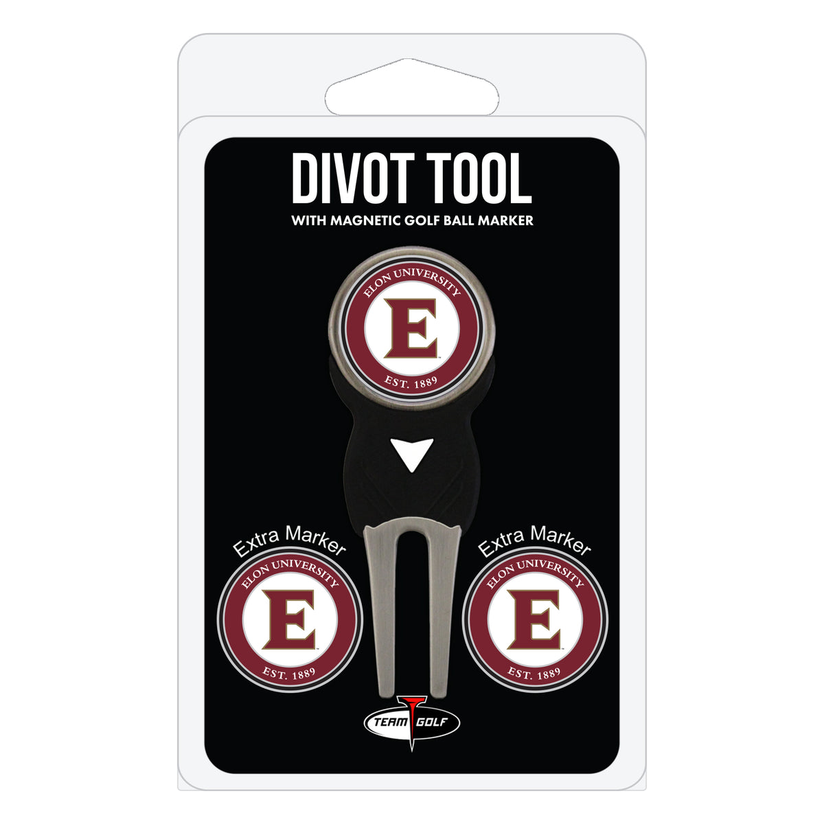 Elon Phoenix divot repair tool and three ball markers