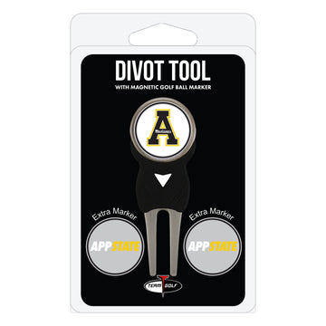 Appalachian State Mountaineers Divot Tool + 3 Ball Markers