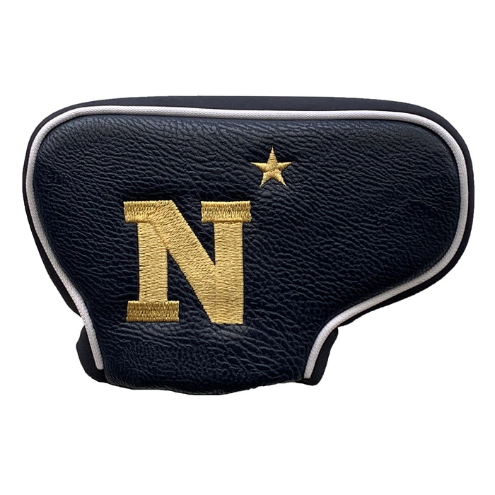 Navy Midshipmen vintage blade putter embroidered golf headcover
