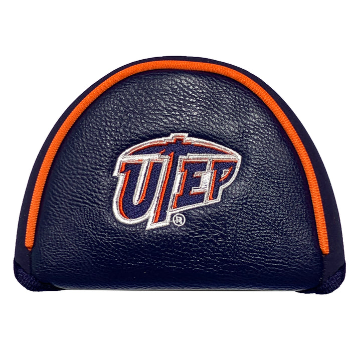UTEP Miners vintage mallet putter embroidered golf headcover