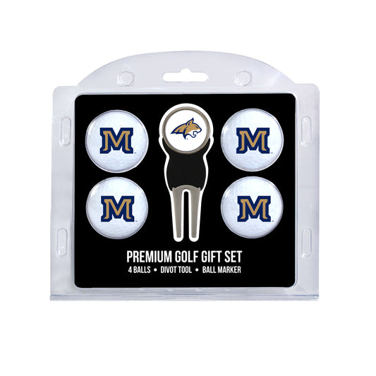 Montana State Bobcats 4-Ball Golf Gift Set