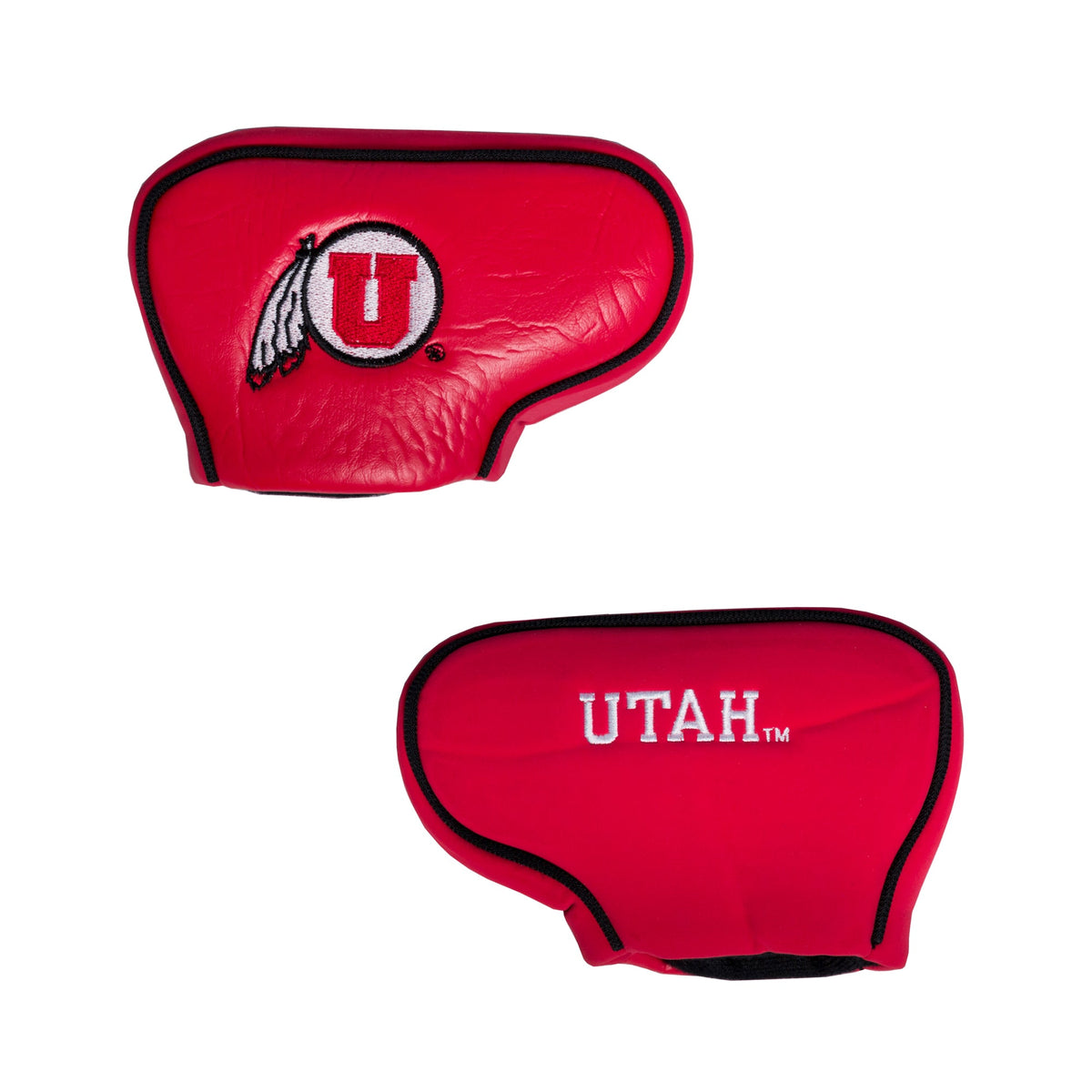 Utah Utes Vintage Embroidered Blade Putter Headcover
