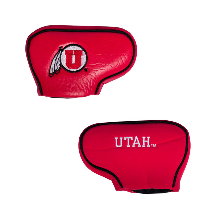 Utah Utes Vintage Embroidered Blade Putter Headcover
