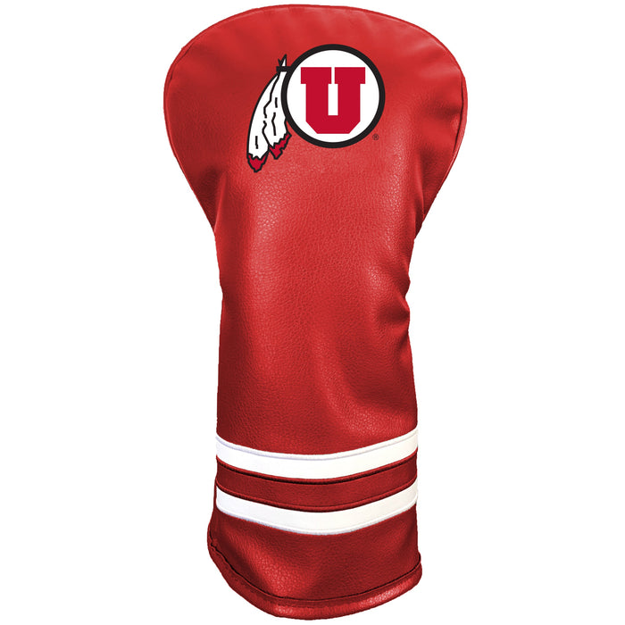 Utah Utes Vintage Color Printed Driver Headcover