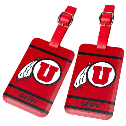 Utah Utes plastic golf bag tag by Team Golf, product photo 4