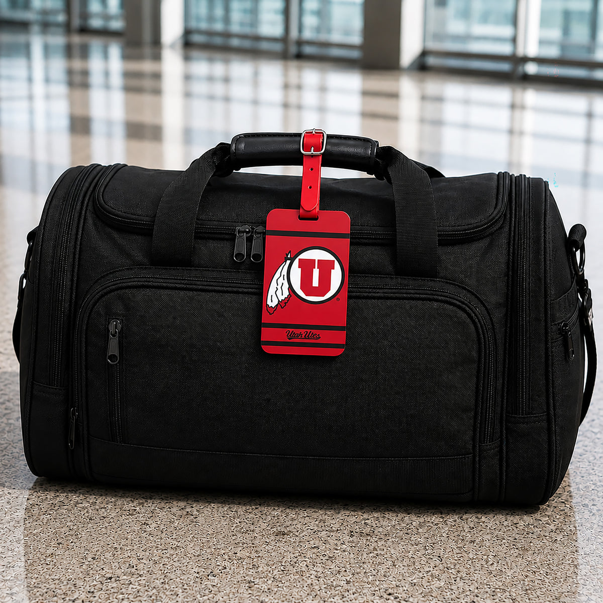 Utah Utes plastic golf bag tag by Team Golf, product photo 5