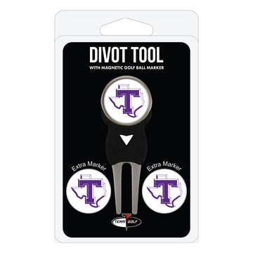 Tarleton State Texans Divot Tool + 3 Ball Markers