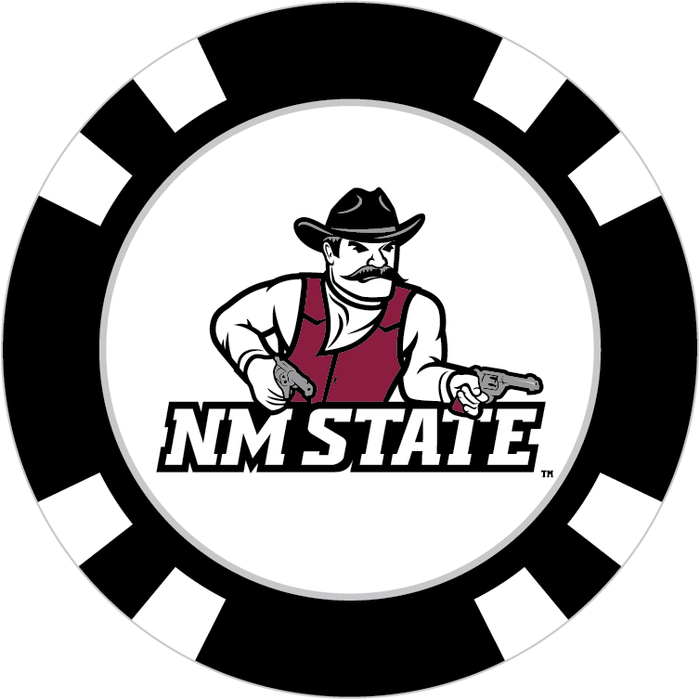 New Mexico State Aggies Poker-Chip-Ballmarker