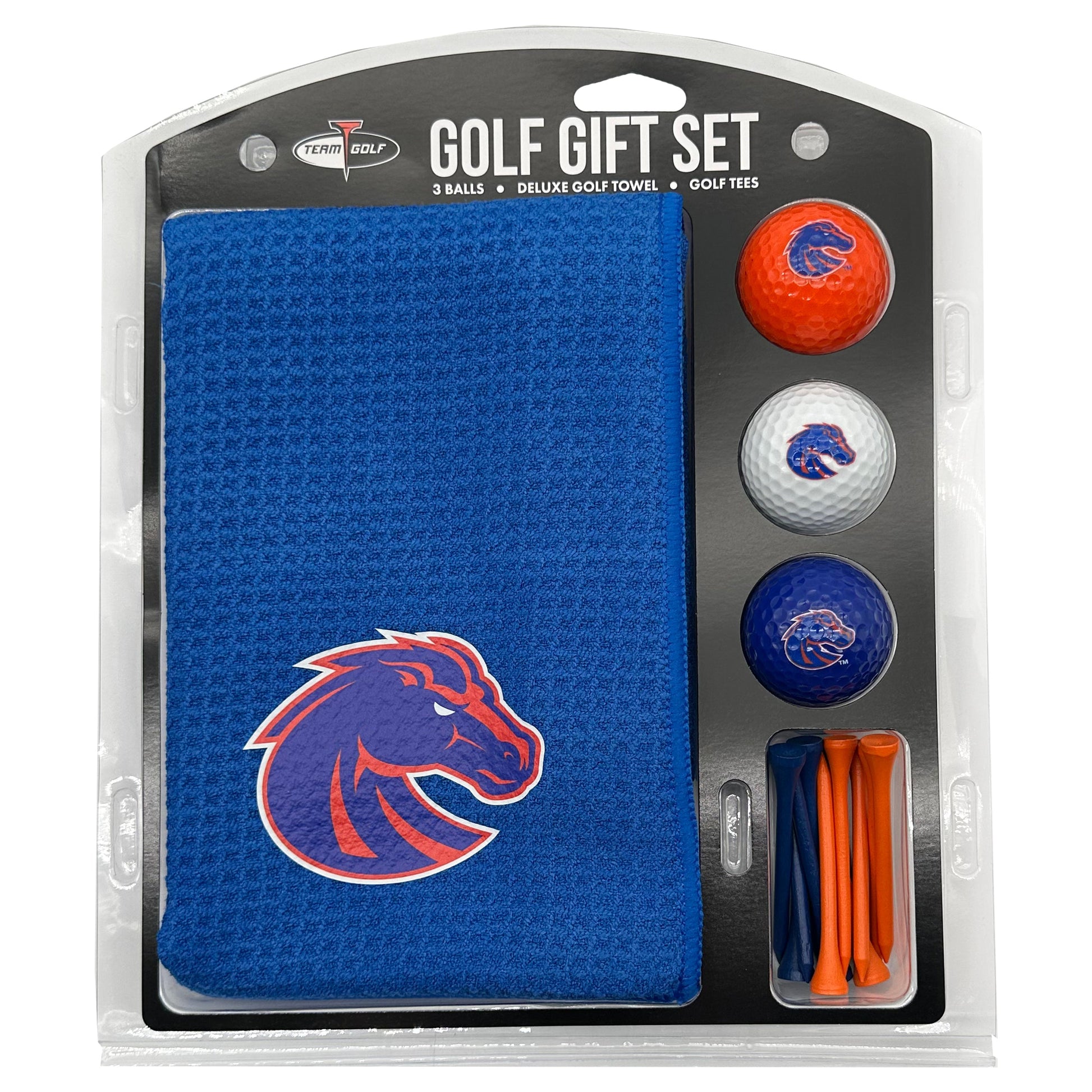 Boise State Broncos Microfiber Towel Golf Gift Set - Club Rehab