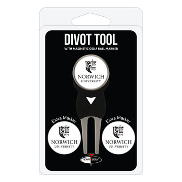 Norwich Cadets Divot Tool + 3 Ball Markers