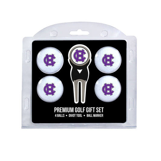 Holy Cross Crusaders 4-Ball Golf Gift Set