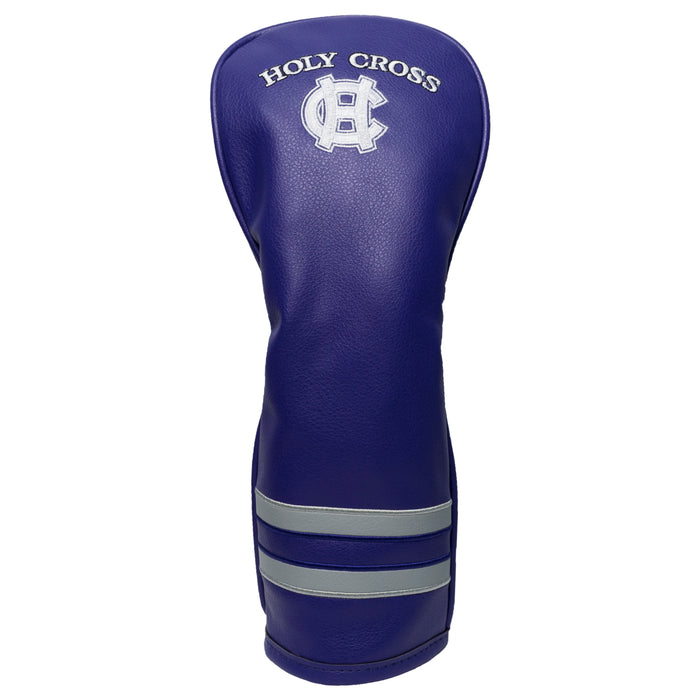 Holy Cross Crusaders vintage fairway embroidered golf headcover
