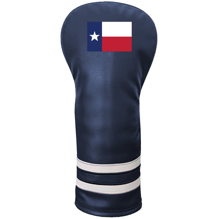 Texas Flag Vintage Color Printed Fairway Headcover