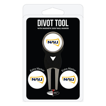 Northern Arizona Lumberjacks Divot Tool + 3 Ball Markers