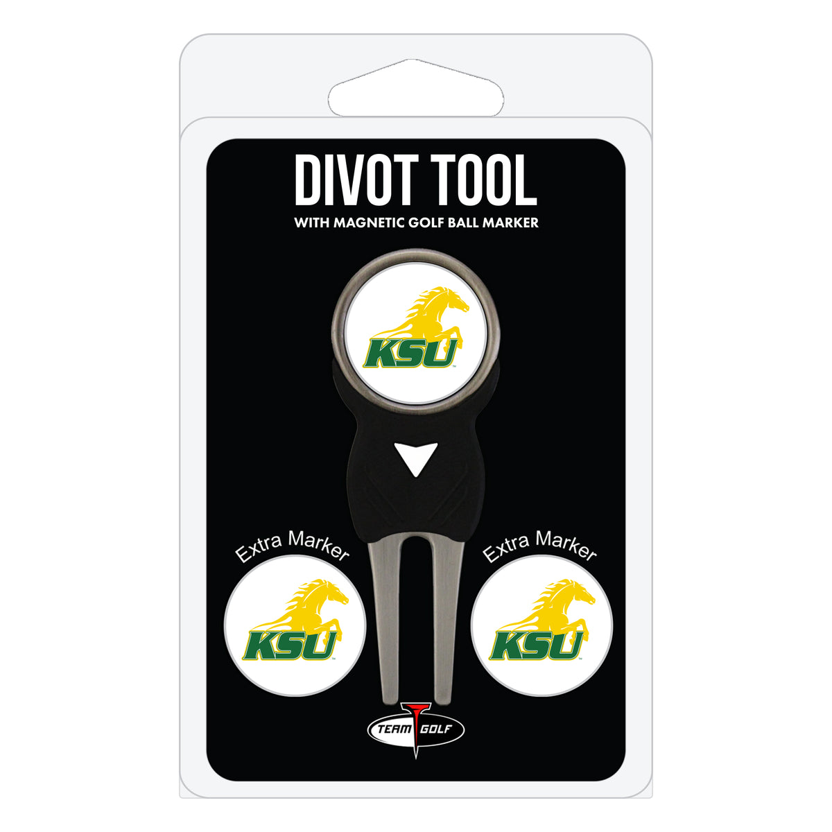 Kentucky State Thorobreds divot repair tool and three ball markers