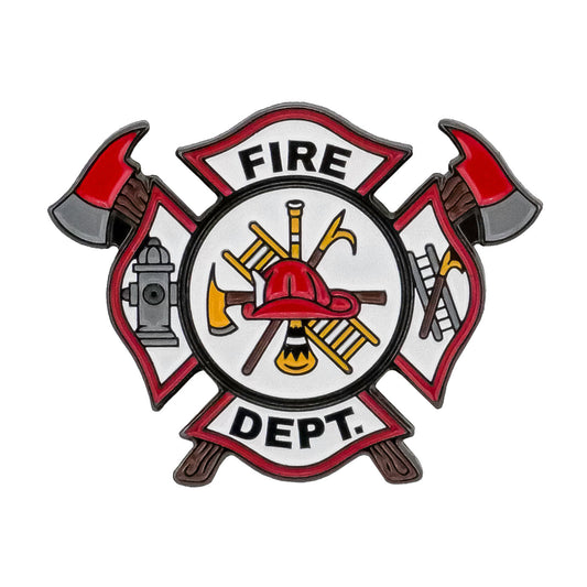 Fire Department Maltese Cross Ball Marker
