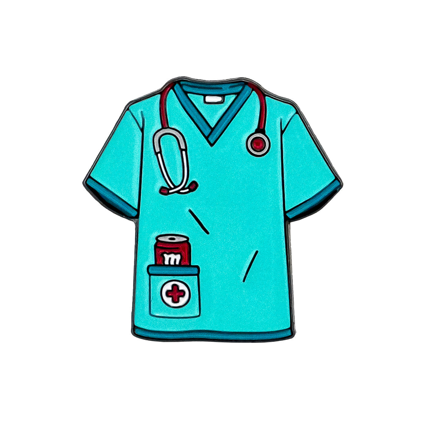 Nurse's Scrubs Ball Marker