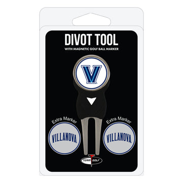 Villanova Wildcats Divot Tool + 3 Ball Markers