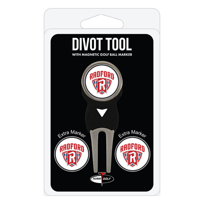 Radford Highlanders divot repair tool and three ball markers