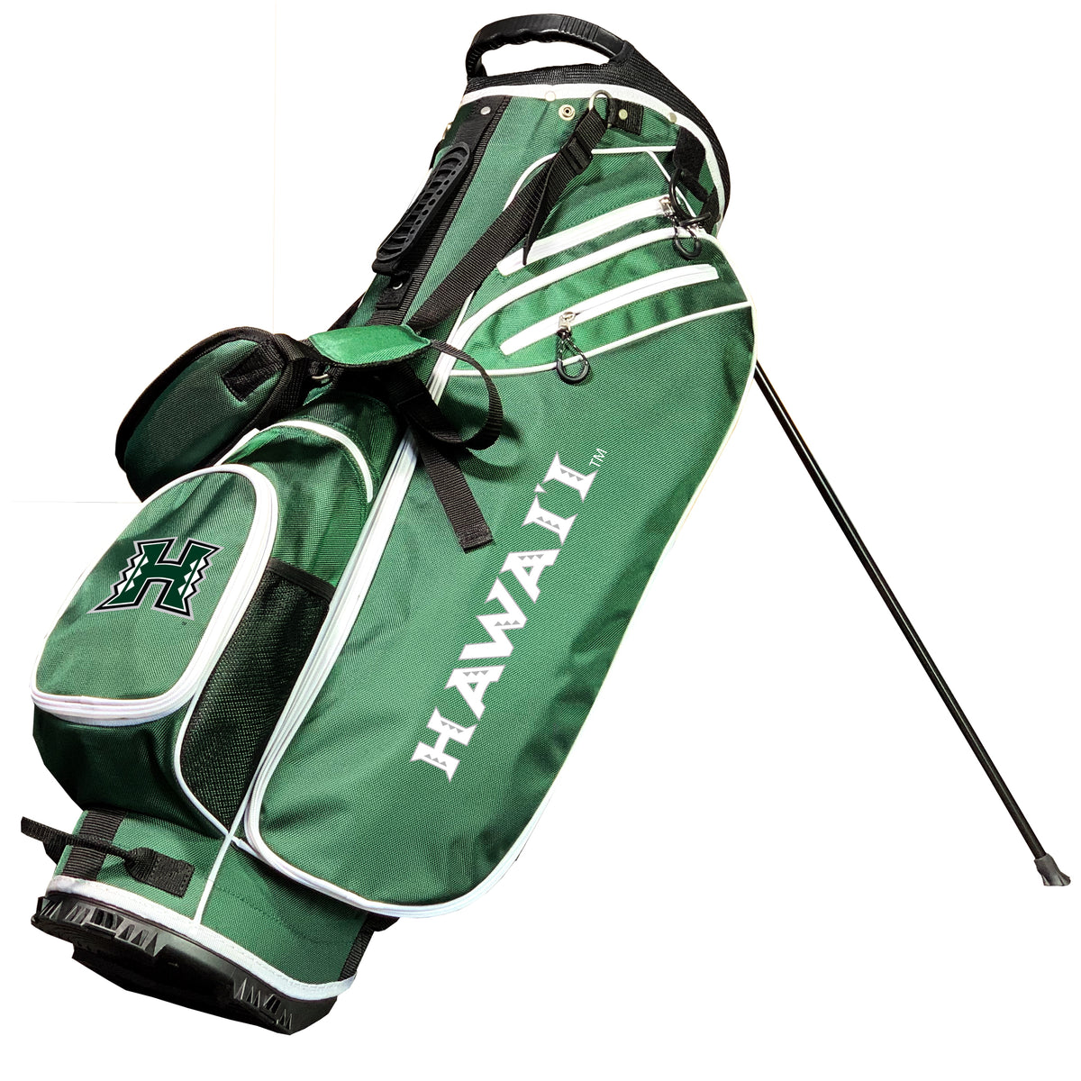 Hawaii Rainbow Warriors Birdie stand golf bag, White color