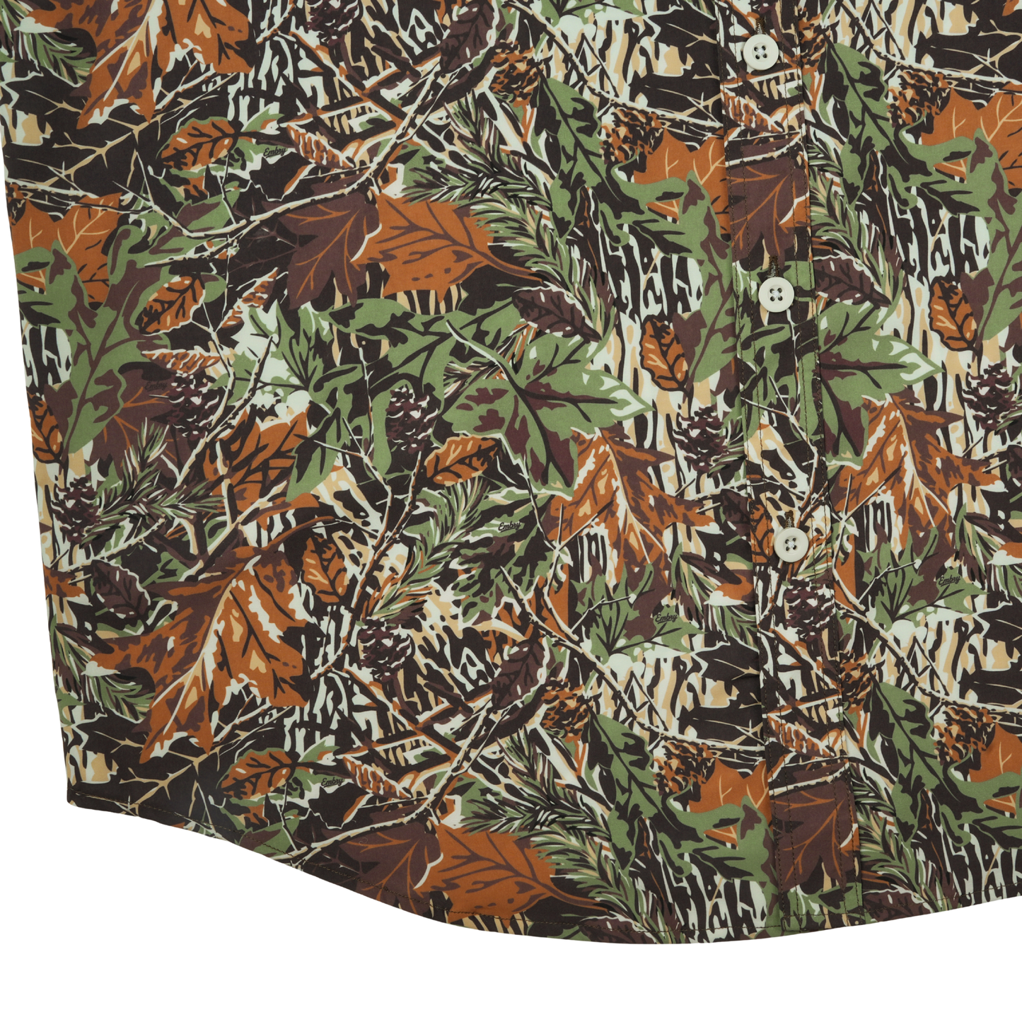 Performance Button Up - Forest