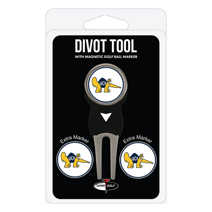 UC Irvine Anteaters divot repair tool and three ball markers