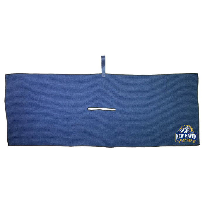 New Haven Chargers 16 x 40 microfiber golf towel with team logo
