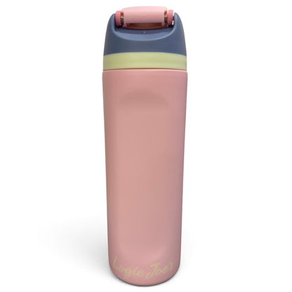 Sassy Unicorn Hydration Bottle | 24oz Insulated Stainless Steel | Flip Straw Lid w/ Handle
