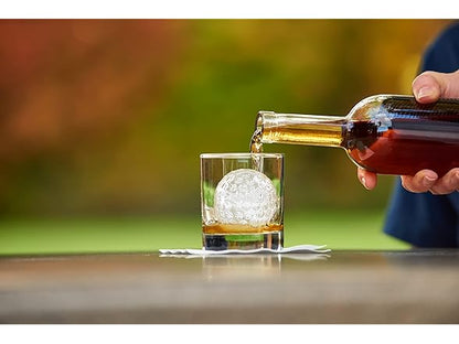 19th Hole Rocks – Golf Ball Ice Mold Set (2-Pack, Green)