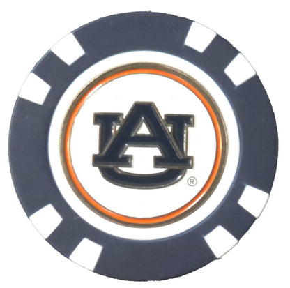 Officially Licensed Auburn Tigers Poker Chip Ball Marker